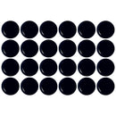 LUMINARC OPAL BLACK SIDE PLATE, (190MM DIA)