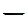 LUMINARC OPAL BLACK SIDE PLATE, 190MM DIA