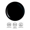 LUMINARC OPAL BLACK DINNER PLATE, 270MM DIA