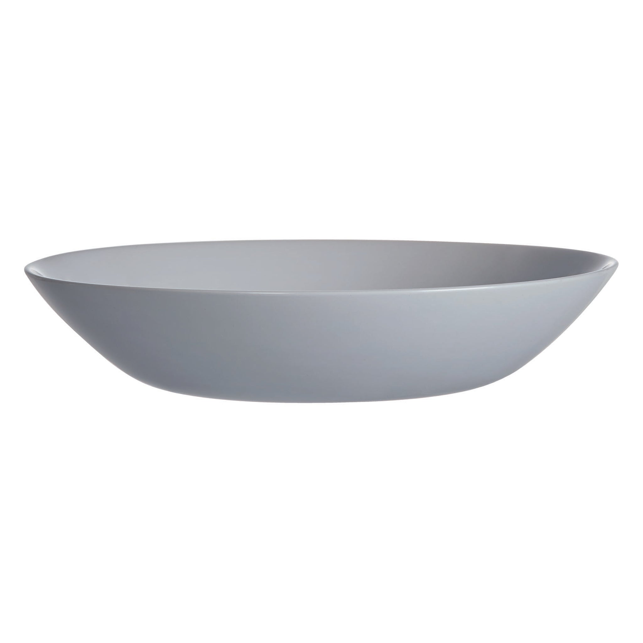 LUMINARC OPAL GREY SOUP BOWL 780ML, 200MM DIA