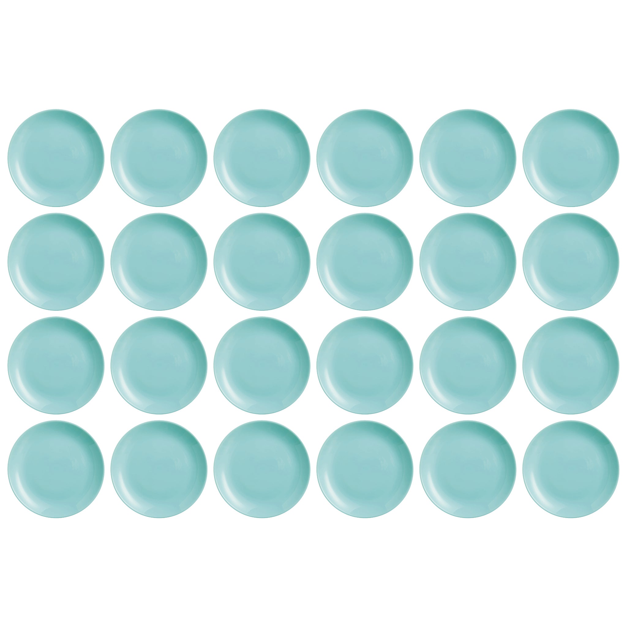 LUMINARC OPAL TURQUOISE SIDE PLATE, 190MM DIA