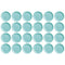 LUMINARC OPAL TURQUOISE SIDE PLATE, (190MM DIA)