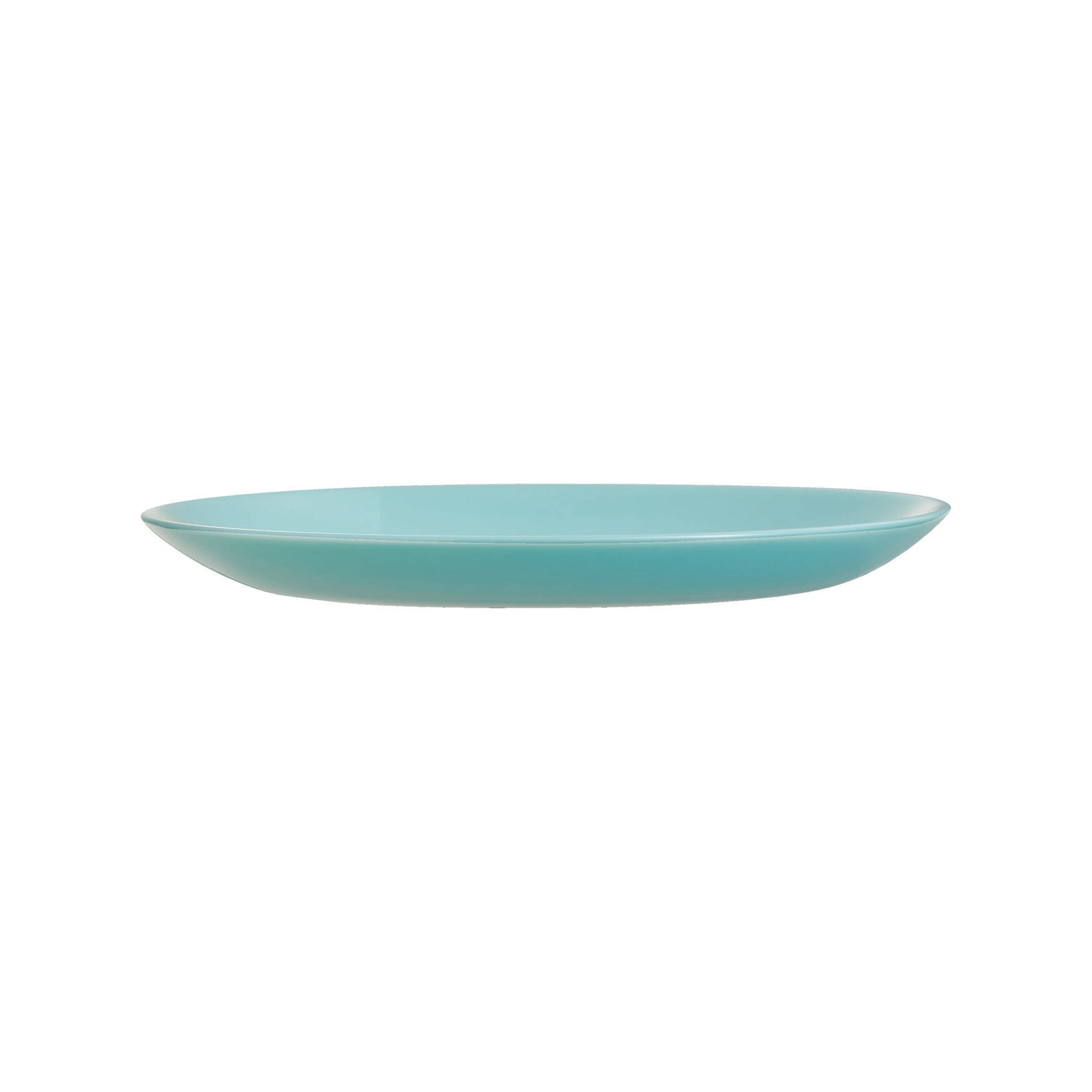 LUMINARC OPAL TURQUOISE SIDE PLATE, 190MM DIA