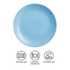 LUMINARC OPAL BLUE SIDE PLATE, 190MM DIA