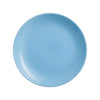 LUMINARC OPAL BLUE SIDE PLATE, 190MM DIA