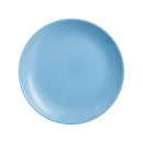 LUMINARC OPAL BLUE SIDE PLATE, (190MM DIA)