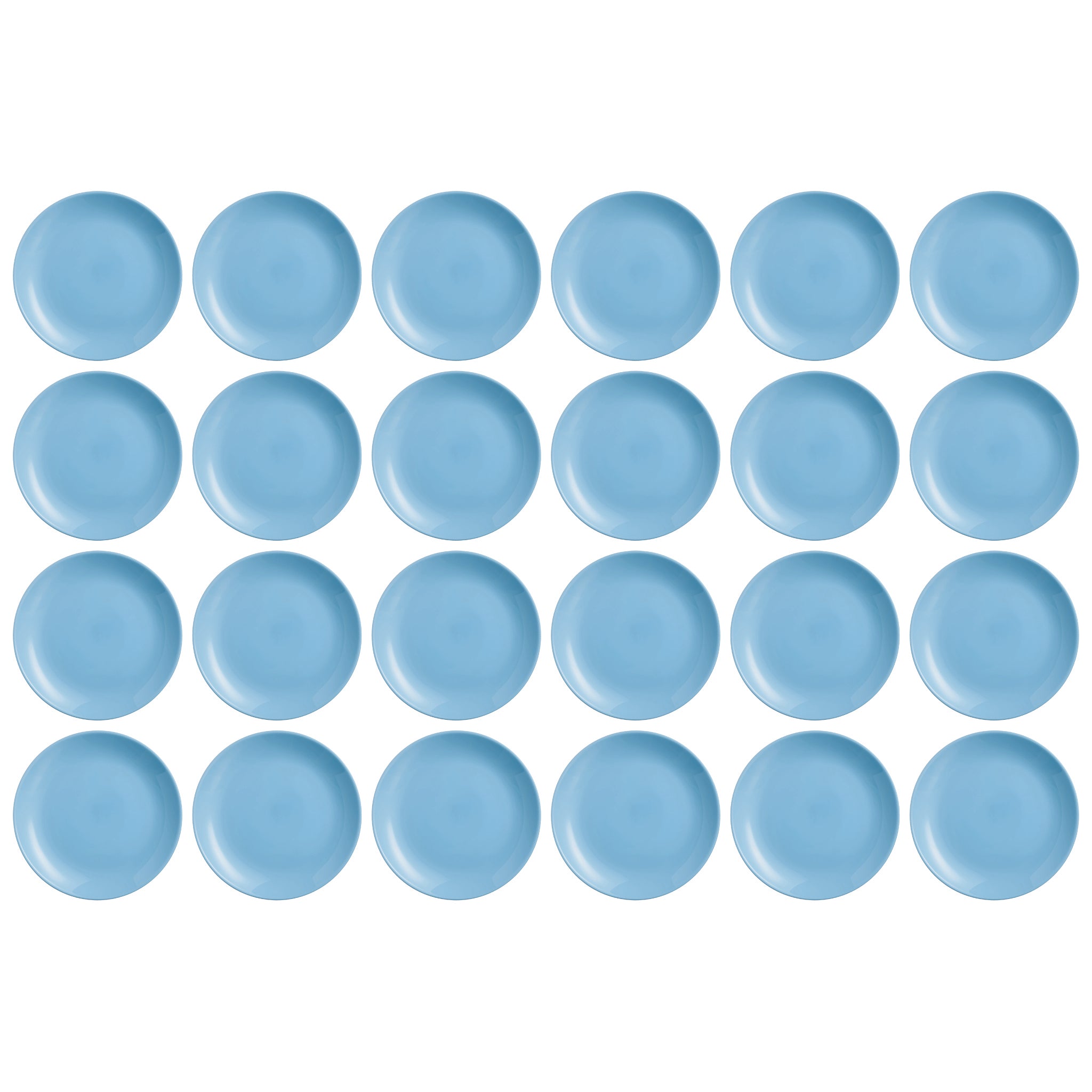 LUMINARC OPAL BLUE SIDE PLATE, 190MM DIA