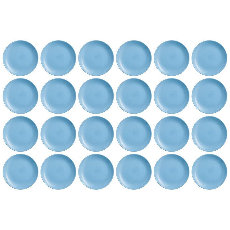 LUMINARC OPAL BLUE SIDE PLATE, (190MM DIA)