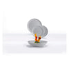 LUMINARC OPAL GREY SIDE PLATE, 190MM DIA