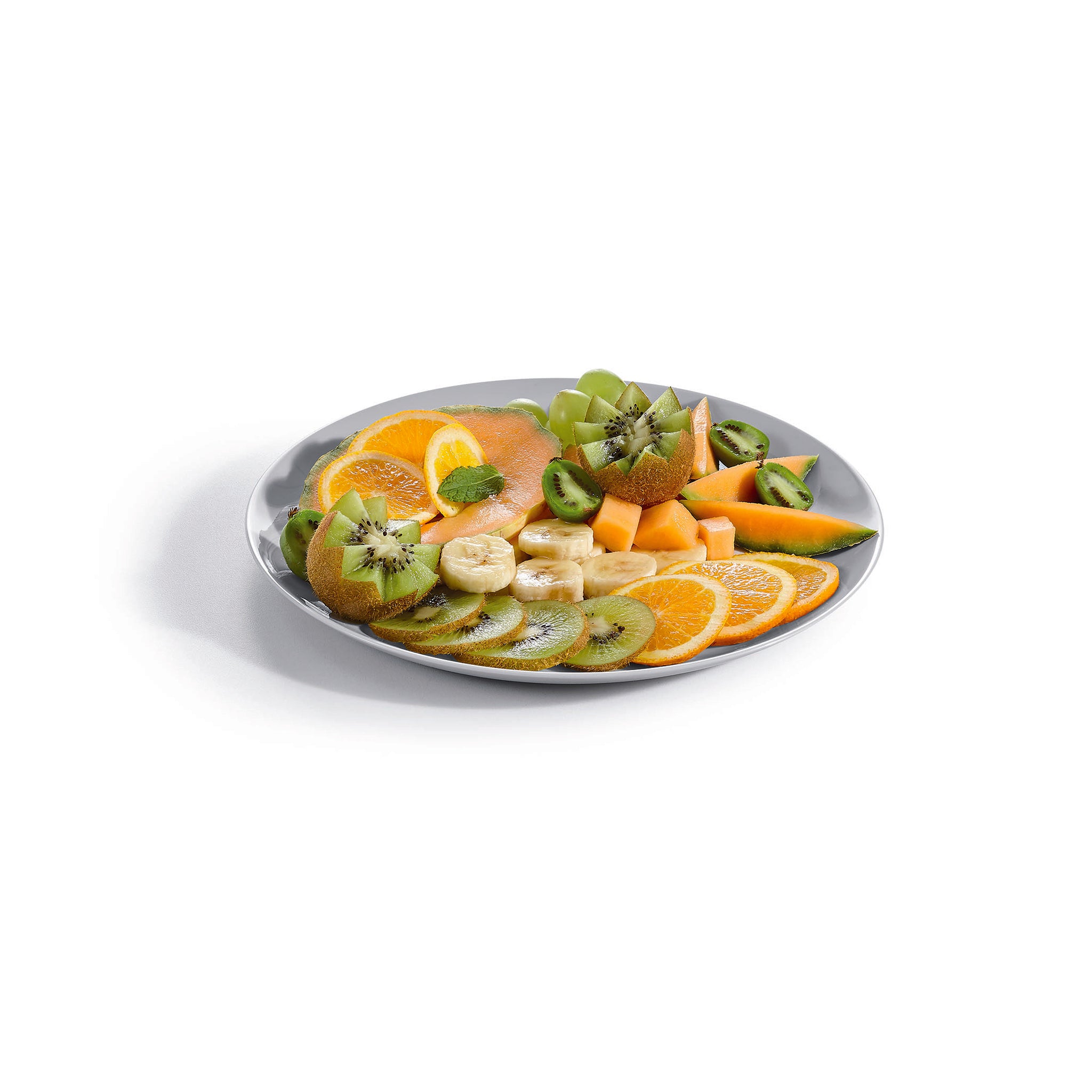 LUMINARC OPAL GREY SIDE PLATE, 190MM DIA