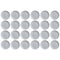 LUMINARC OPAL GREY SIDE PLATE, (190MM DIA)