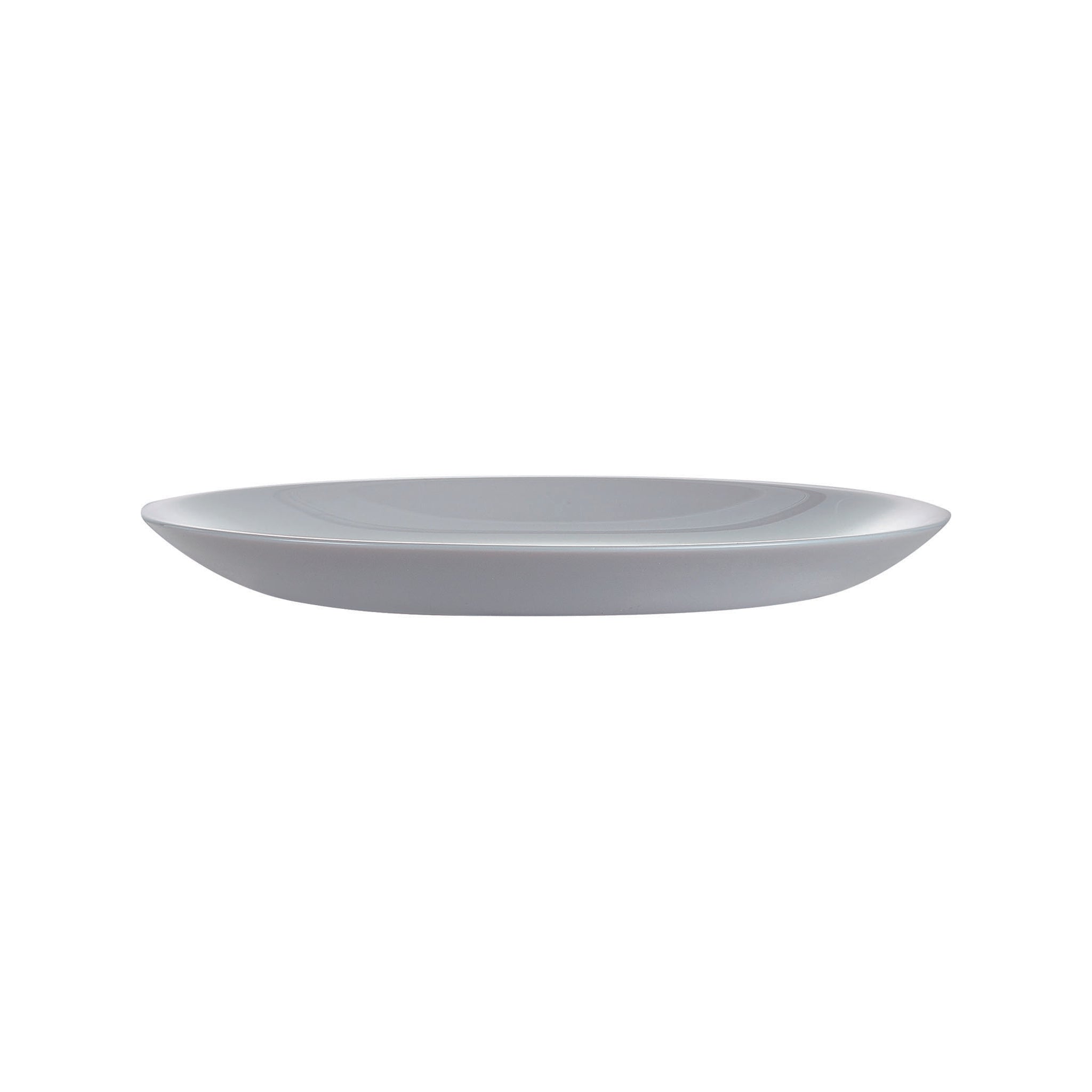 LUMINARC OPAL GREY SIDE PLATE, 190MM DIA