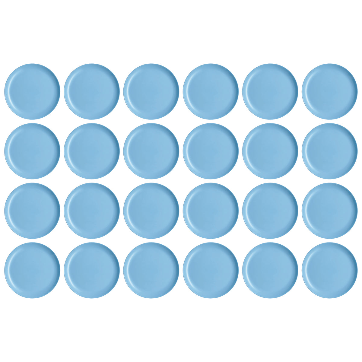 LUMINARC OPAL BLUE DINNER PLATE, 270MM DIA