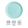 LUMINARC OPAL TURQUOISE DINNER PLATE, 270MM DIA