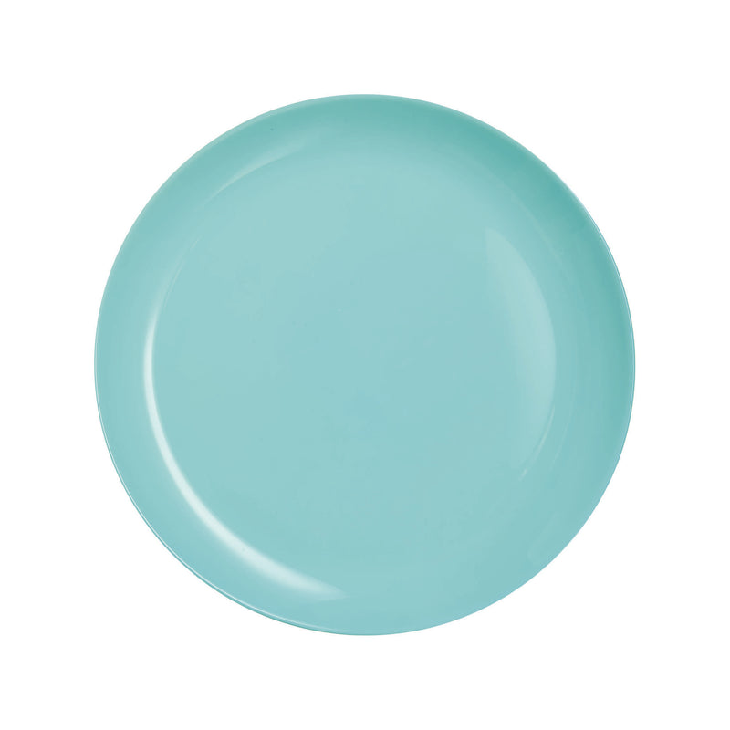 LUMINARC OPAL TURQUOISE DINNER PLATE, (270MM DIA) CARTON