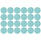 LUMINARC OPAL TURQUOISE DINNER PLATE, (270MM DIA) CARTON