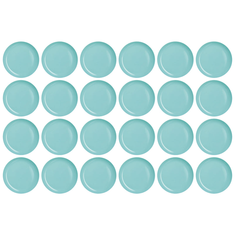 LUMINARC OPAL TURQUOISE DINNER PLATE, (270MM DIA) CARTON
