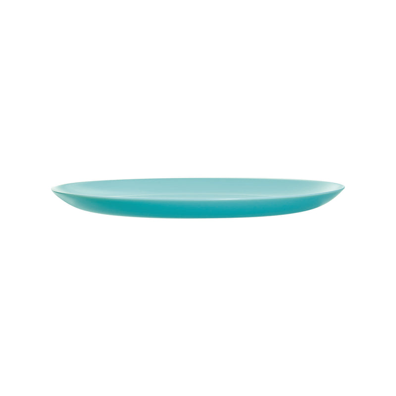 LUMINARC OPAL TURQUOISE DINNER PLATE, (270MM DIA) CARTON