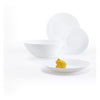 LUMINARC STAIRO WHITE OPAL TEMPERED GLASS SALAD BOWL 3L, 270MM DIA