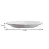 LUMINARC STAIRO WHITE OPAL TEMPERED SOUP PLATE 800ML, 230MM DIA