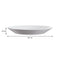 LUMINARC STAIRO WHITE OPAL TEMPERED SOUP PLATE, 800ML (230MM DIA)