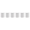 LUMINARC STAIRO WHITE OPAL TEMPERED SOUP PLATE 800ML, 230MM DIA