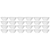 LUMINARC STAIRO WHITE OPAL TEMPERED GLASS NOODLE BOWL 1L, 180MM DIA