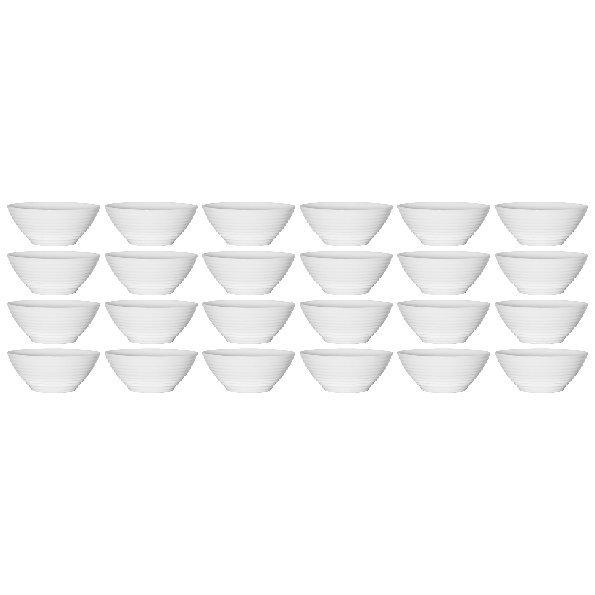 LUMINARC STAIRO WHITE OPAL TEMPERED GLASS NOODLE BOWL 1L, 180MM DIA