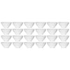 LUMINARC STAIRO WHITE OPAL TEMPERED GLASS RICE BOWL 300ML, 120MM DIA