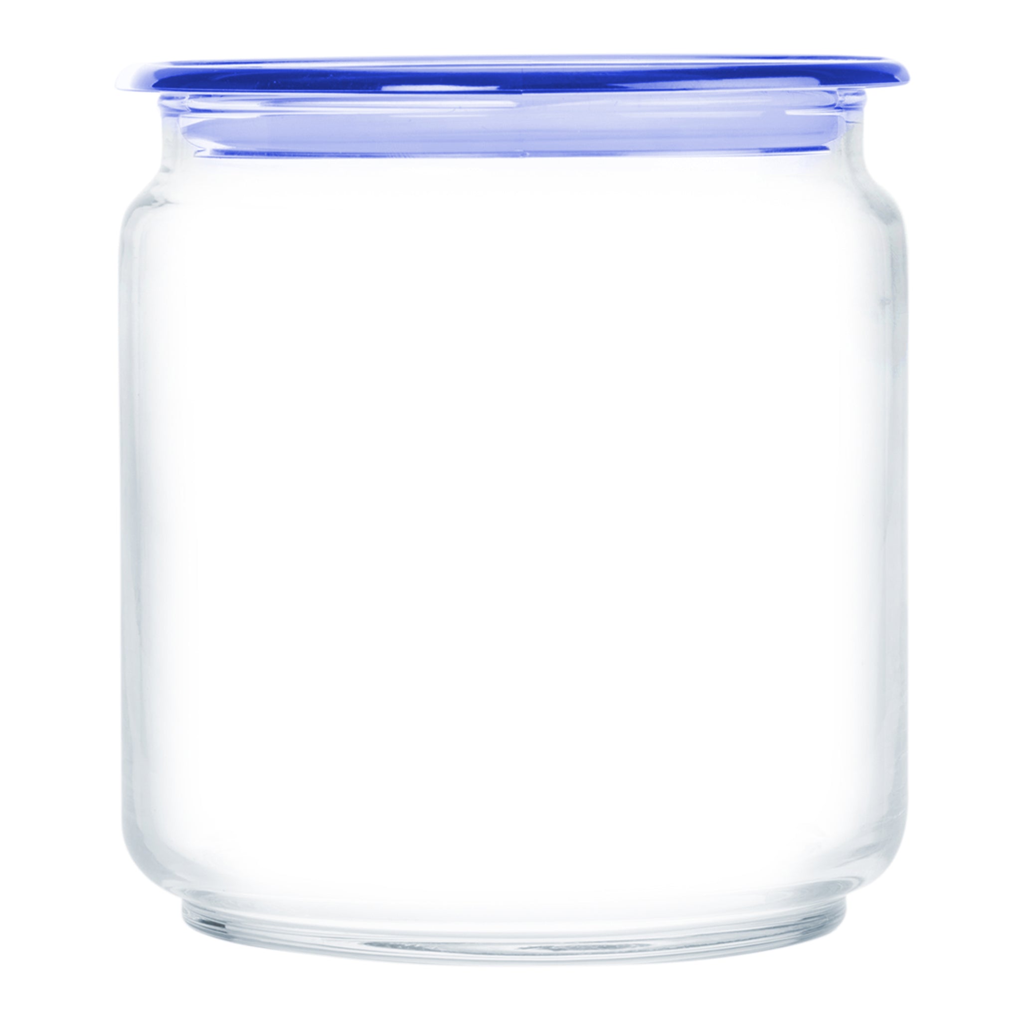 LUMINARC FLAT LID JAR BLUE, 750ML