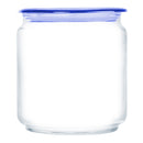 LUMINARC FLAT LID JAR BLUE, 750ML (100MM DIA)