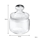 LUMINARC POT CLUB JAR, 500ML (150X105MM DIA)