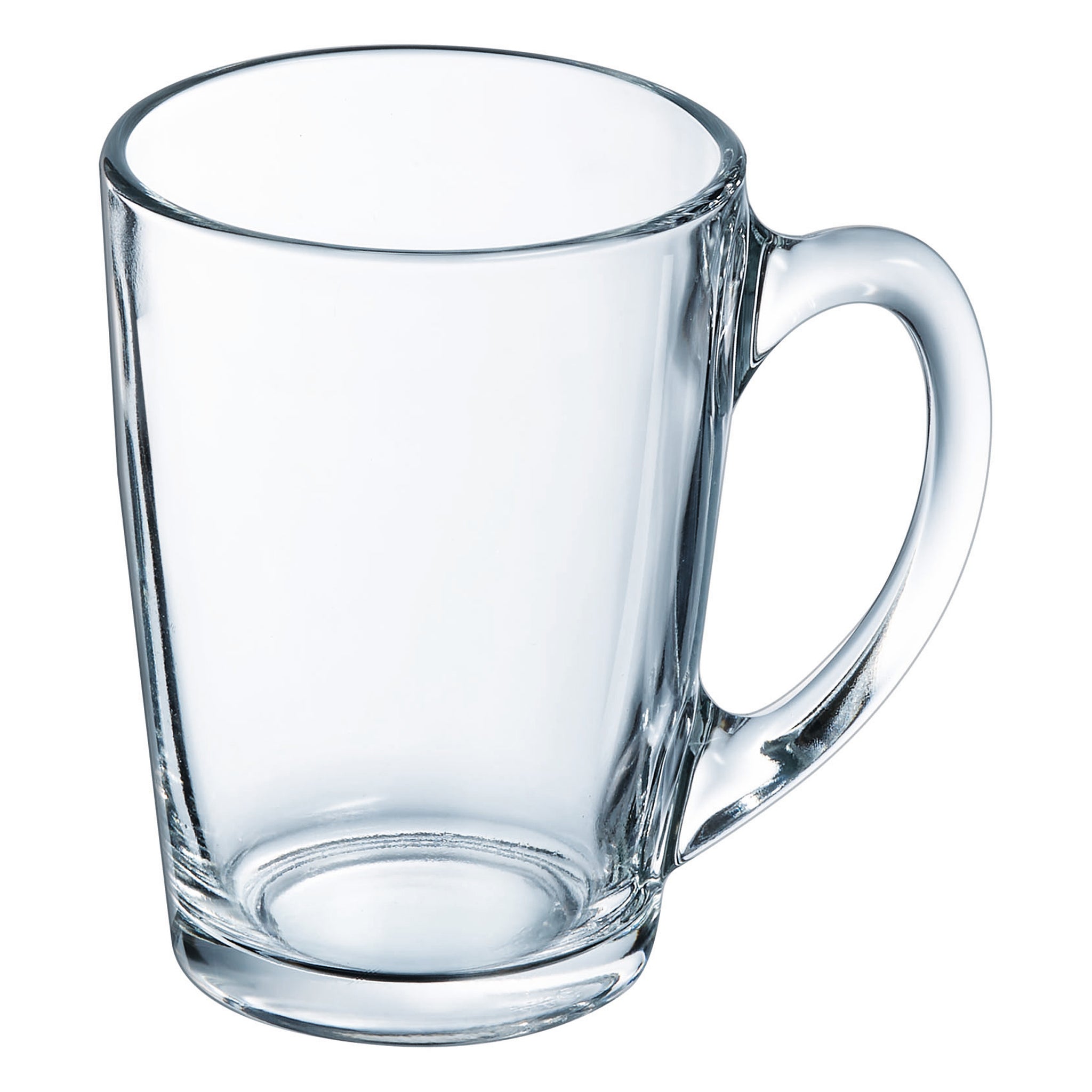 LUMINARC NEW MORNING TEMPERED GLASS BULLET SHAPE MUG, 320ML