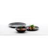 LUMINARC HARENA BLACK OPAL DINNERWARE SET, 12 PIECE SET