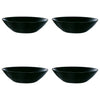 LUMINARC HARENA BLACK OPAL DINNERWARE 12PCE SET