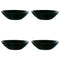 LUMINARC HARENA BLACK OPAL DINNERWARE SET, 12 PIECE SET