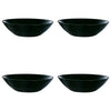 LUMINARC HARENA BLACK OPAL DINNERWARE SET, 12 PIECE SET
