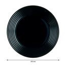 LUMINARC HARENA BLACK OPAL DINNERWARE SET, 12 PIECE SET