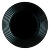 LUMINARC HARENA BLACK OPAL DINNERWARE 12PCE SET