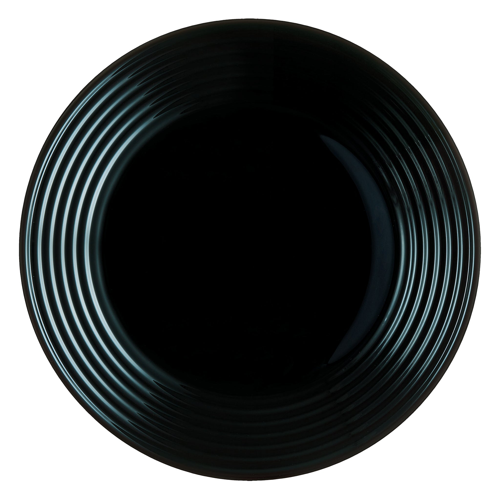 LUMINARC HARENA BLACK OPAL DINNERWARE 12PCE SET