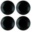 LUMINARC HARENA BLACK OPAL DINNERWARE 12PCE SET