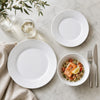 LUMINARC STAIRO WHITE OPAL DINNERWARE 12PCE SET