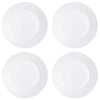 LUMINARC STAIRO WHITE OPAL DINNERWARE 12PCE SET