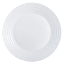 LUMINARC STAIRO WHITE OPAL DINNERWARE 12 PIECE SET