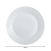 LUMINARC STAIRO WHITE OPAL DINNERWARE 12PCE SET