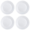 LUMINARC STAIRO WHITE OPAL DINNERWARE 12PCE SET