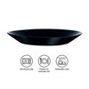 LUMINARC HARENA BLACK OPAL TEMPERED SOUP BOWL 800ML, 230MM DIA