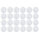 LUMINARC STAIRO WHITE OPAL TEMPERED GLASS SIDE PLATE, (190MM DIA)