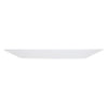 LUMINARC STAIRO WHITE OPAL TEMPERED GLASS SIDE PLATE, 190MM DIA