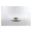 LUMINARC STAIRO WHITE OPAL TEMPERED GLASS LARGE DINNER PLATE, (270MM DIA)